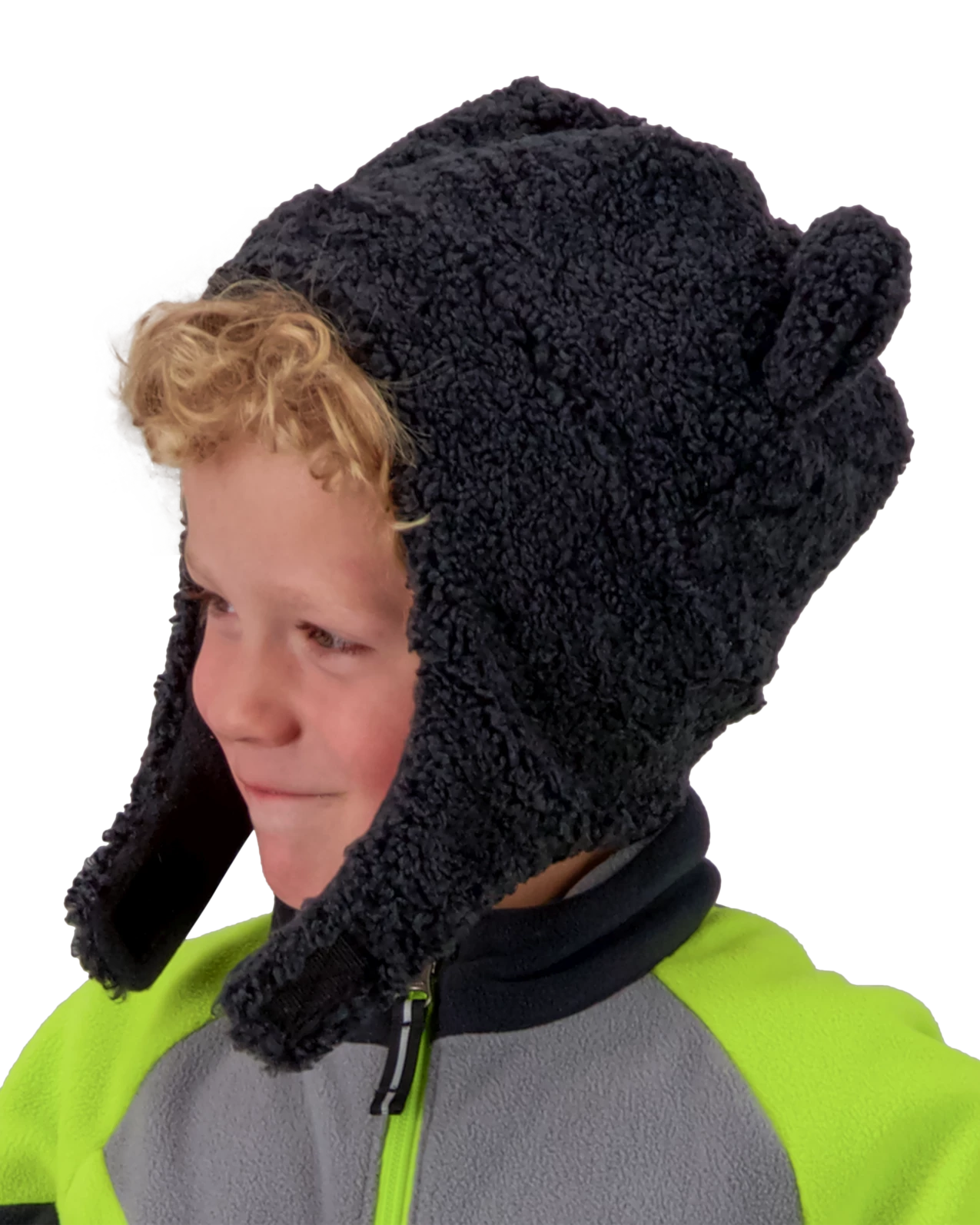 Obermeyer Ted Fur Hat - Black 5 Obermeyer Ted Fur Hat - Black - Image 3