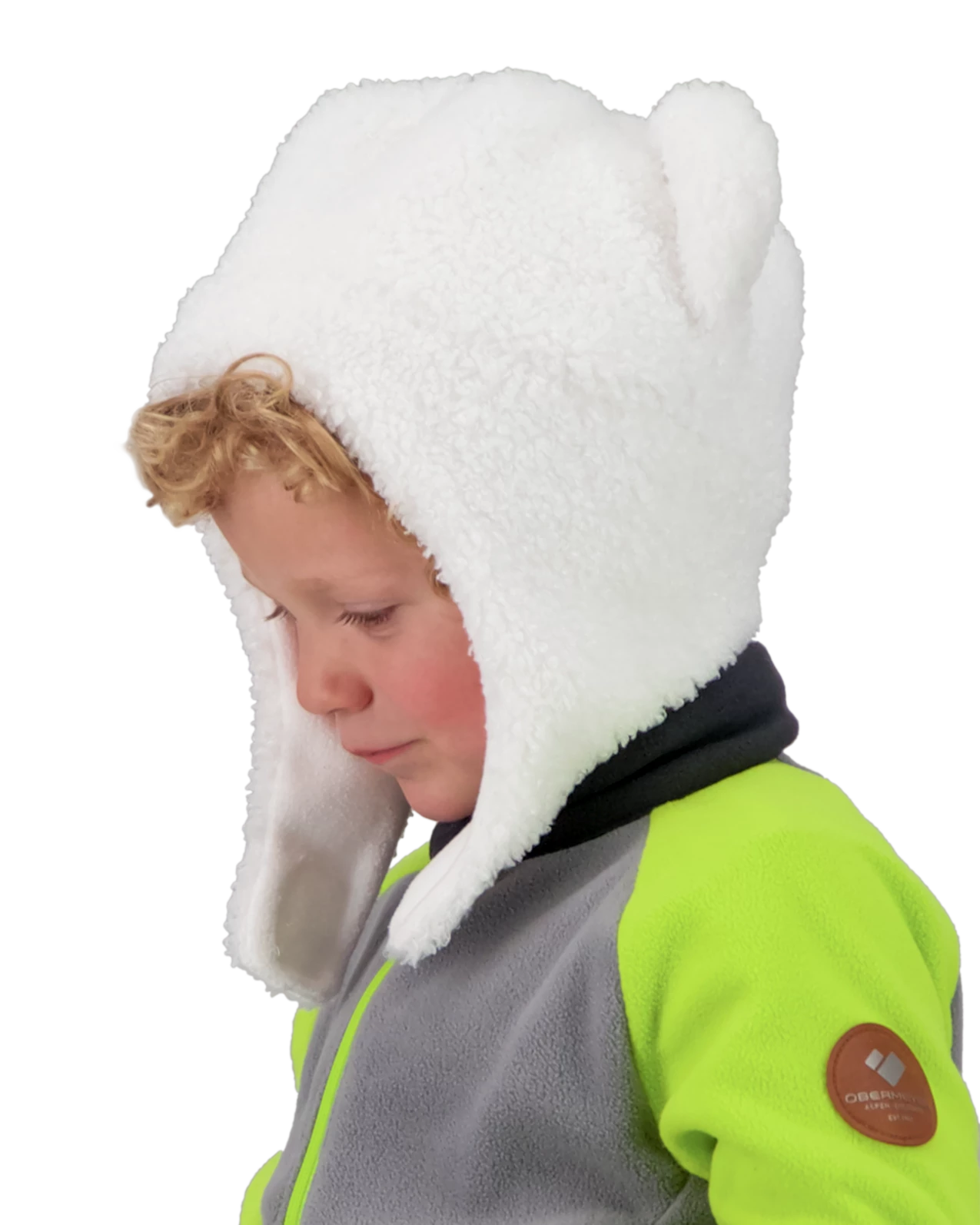 Obermeyer Ted Fur Hat - White 5 Obermeyer Ted Fur Hat - White - Image 3