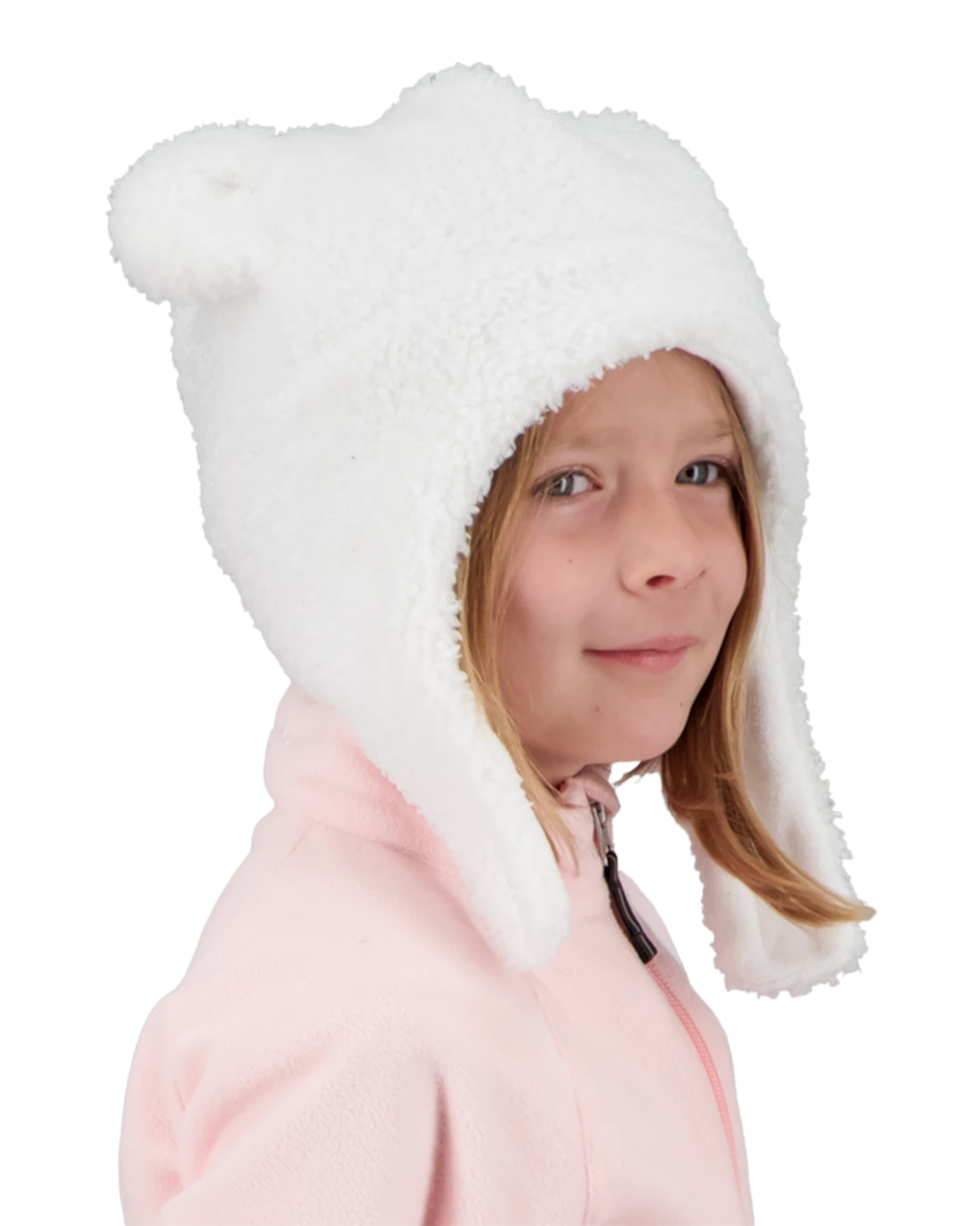 Obermeyer Ted Fur Hat - White 7 Obermeyer Ted Fur Hat - White - Image 5