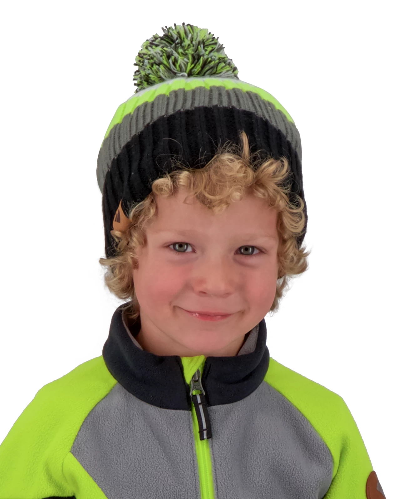 Obermeyer Powell Pom Beanie - Black 2 Obermeyer Powell Pom Beanie - Black