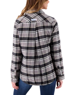 Obermeyer Women's Avery Flannel - Berm Plaid -OBERMEYER Store webimage 1404619122 S07 MODBCK