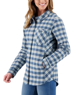 Obermeyer Women's Avery Flannel - Icy Mey Plaid -OBERMEYER Store webimage 1404619173 S06 MODSDE