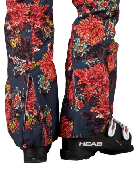 Obermeyer Bliss Pant - Sunset Floral 9 Obermeyer Bliss Pant - Sunset Floral - Image 7