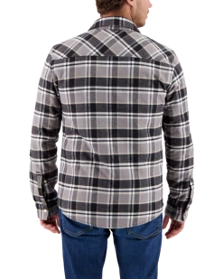 Obermeyer Men's Avery Flannel - Berm Plaid -OBERMEYER Store webimage 2404619122 S07 MODBCK