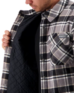 Obermeyer Men's Avery Flannel - Berm Plaid -OBERMEYER Store webimage 2404619122 S10 MODDET3