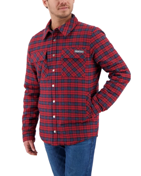 Obermeyer Men's Avery Flannel - Mey Plaid 7 Obermeyer Men's Avery Flannel - Mey Plaid - Image 5