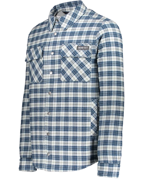 Obermeyer Men's Avery Flannel - Icy Mey Plaid 5 Obermeyer Men's Avery Flannel - Icy Mey Plaid - Image 3