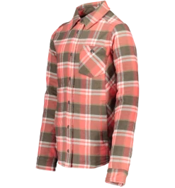 Obermeyer Teen Girls Avery Flannel - Coral Berm Plai -OBERMEYER Store webimage 3401619137 S03 MQNSDE