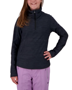 Obermeyer Clara 1/4 Zip Top - Black II