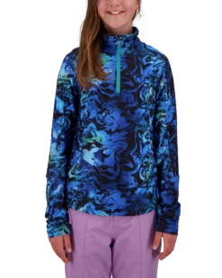 Obermeyer Clara 1/4 Zip Top - Space Out