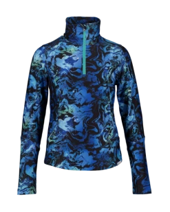 Obermeyer Clara 1/4 Zip Top - Space Out 10 Obermeyer Clara 1/4 Zip Top - Space Out -OBERMEYER Store webimage 3901021163 S04 MQNFRT