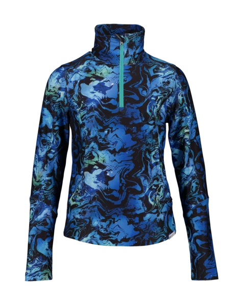 Obermeyer Clara 1/4 Zip Top - Space Out 6 Obermeyer Clara 1/4 Zip Top - Space Out - Image 4