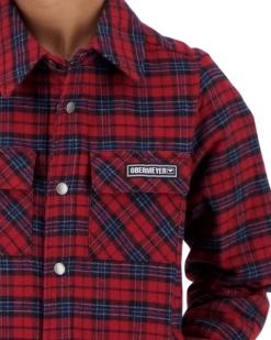 Obermeyer Teen Boys Avery Flannel - Mey Plaid -OBERMEYER Store webimage 4401619144 S08 MODDET1