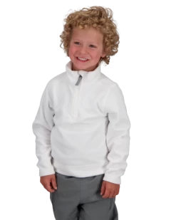 Obermeyer Ultra Gear Zip Top - White -OBERMEYER Store webimage 7701716010 S02 MODFRT