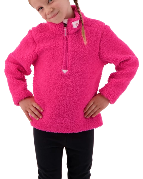 Obermeyer Superior Gear Zip Top - Pink Pwr 8 Obermeyer Superior Gear Zip Top - Pink Pwr - Image 6